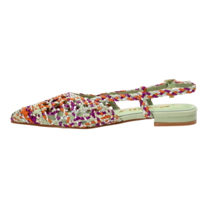 BAILARINA TRENZADA BRAIDA 10130, ETIKA MUJER, MULTICOLOR 