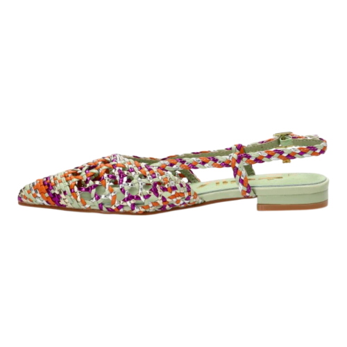 BAILARINA TRENZADA BRAIDA 10130, ETIKA MUJER, MULTICOLOR 