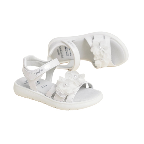 Sandali NeroGiardini Junior bambina Pelle e Materiale Tecnico E628070F