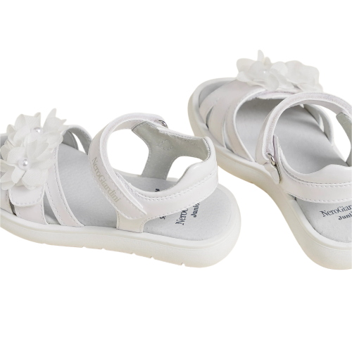 Sandali NeroGiardini Junior bambina Pelle e Materiale Tecnico E628070F