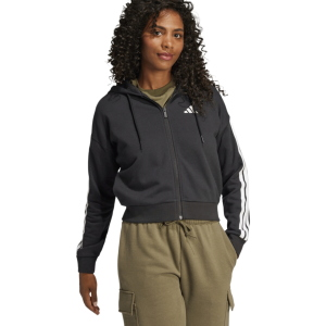 Sudadera con Capucha Adidas W 3S FT FZ HD JE0052 Mujer