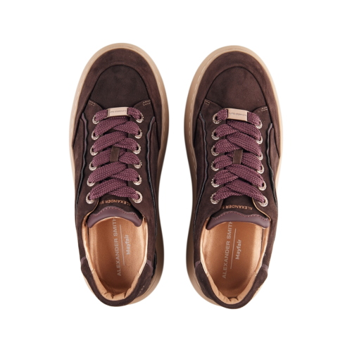 Scarpe sneakers Alexander Smith Mayfair Donna in suede ASBEMFW9670DBU