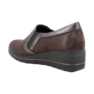 Mocassins Slip-On Enval Soft Femme 2274233 Marron Café