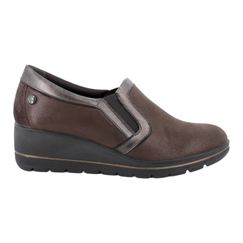 Mocassins Slip-On Enval Soft Femme 2274233 Marron Café