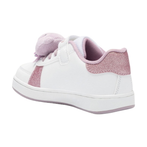 Lelli Kelly Orsetto Mädchen Sneaker LKAA5712 Weiß/Puderrosa mit Klettverschluss
