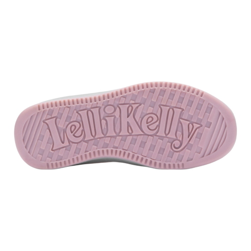 Lelli Kelly Orsetto Mädchen Sneaker LKAA5712 Weiß/Puderrosa mit Klettverschluss