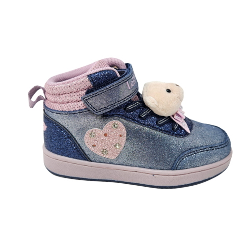 Zapatillas Altas Lelli Kelly Orsetto Niña LKAL5716 Azul