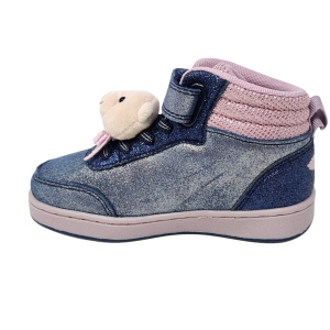 Zapatillas Altas Lelli Kelly Orsetto Niña LKAL5716 Azul