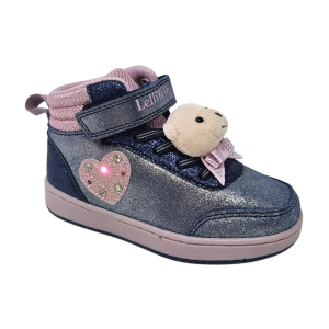 Zapatillas Altas Lelli Kelly Orsetto Niña LKAL5716 Azul