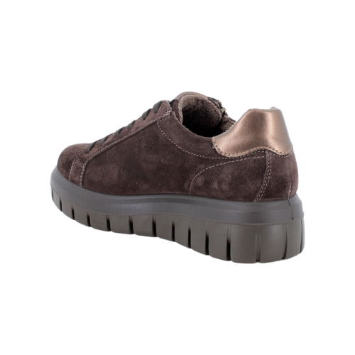 Women’s Brown Suede Wedge Sneakers 2148922