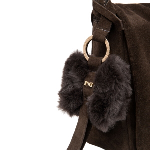 NeroGiardini Damen Schultertasche aus Leder I644345D