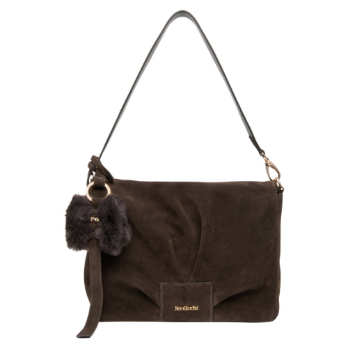 NeroGiardini Damen Schultertasche aus Leder I644345D