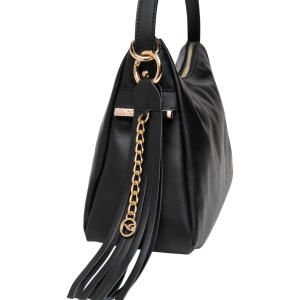 NeroGiardini Damen Hobo-Schultertasche aus Leder I644360D