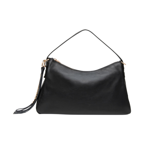 NeroGiardini Damen Hobo-Schultertasche aus Leder I644360D