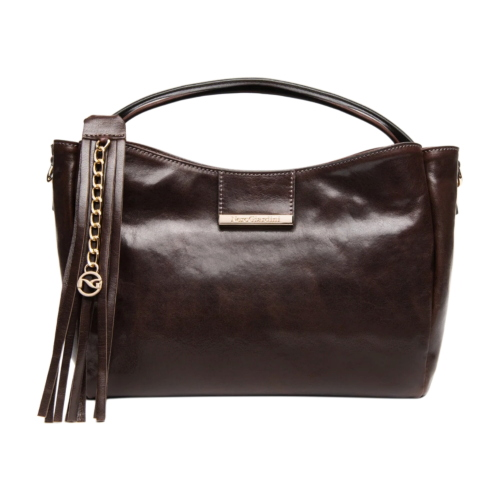 Borsa a mano e tracolla NeroGiardini in pelle da donna I644363D