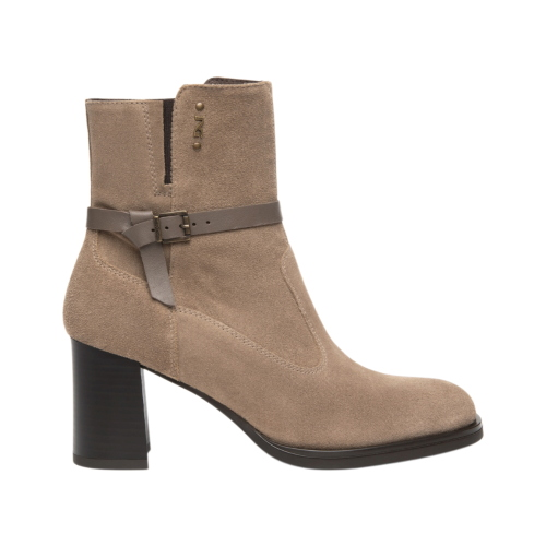 NeroGiardini Women’s Suede and Leather Ankle Boots I617241D