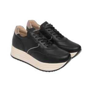 Scarpe sneakers NeroGiardini in pelle da donna I617340D