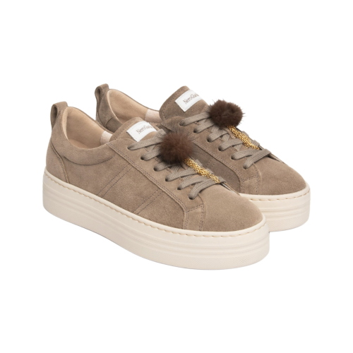 Baskets Plateforme NeroGiardini Femme en Daim I617441D