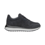 Scarpe sneakers NeroGiardini da uomo in pelle scamosciata I601302U
