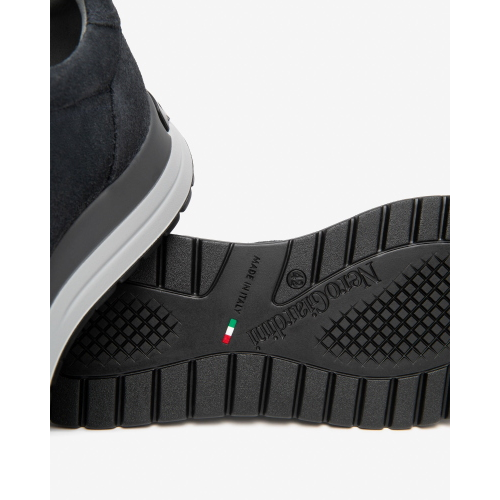 NeroGiardini Men’s Suede Leather Sneakers I601302U