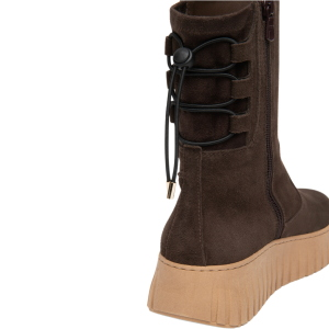 Bottines NeroGiardini Femme en Daim et Tissu Technique I618121D