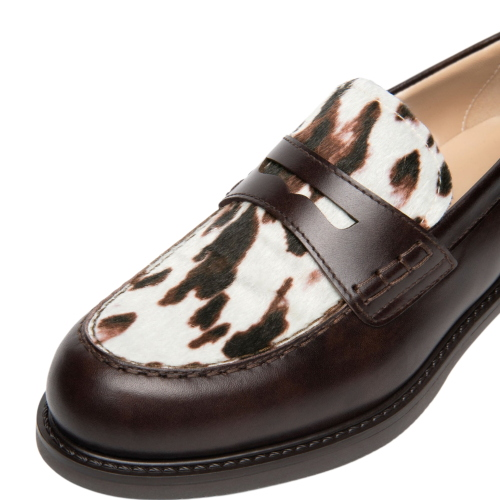 Mocasines NeroGiardini Mujer de Piel y Tejido Técnico I617163D