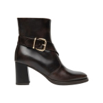 Stivaletti tronchetti NeroGiardini per donna in pelle I617700D