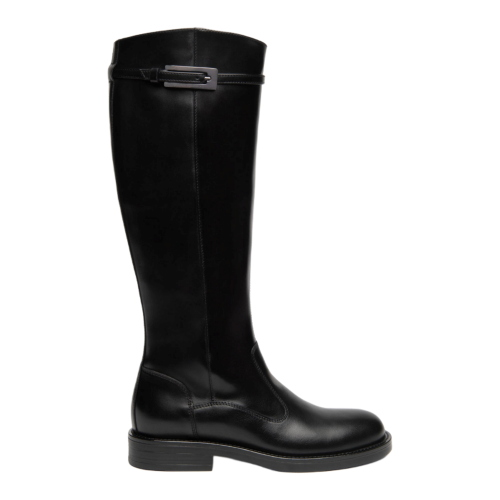 Stivali NeroGiardini da donna in pelle I617987D