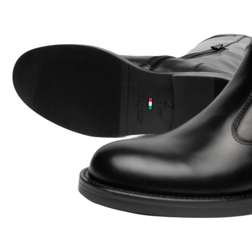 Stivali NeroGiardini da donna in pelle I617987D