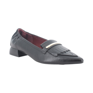 Mocassini ballerina IGI&CO con tacco da donna nero con elastico 2180700