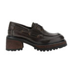 Sarpe mocassini CAFéNOIR barca in pelle t.moro FD1202