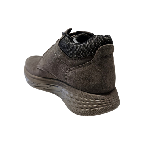 IGI&CO Men's Dark Mud Suede Ankle Boots with Laces 2118622