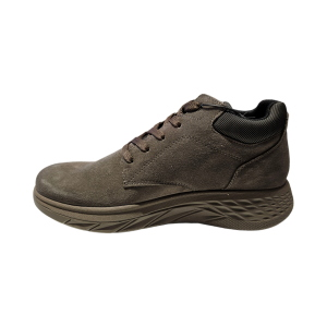 IGI&CO Men's Dark Mud Suede Ankle Boots with Laces 2118622