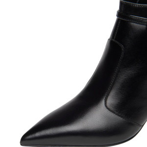 NeroGiardini Premium Collection Women's Leather Ankle Boots with Zip I617611DE