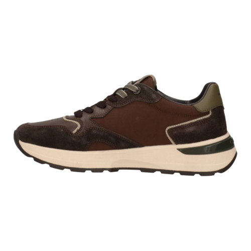 Baskets homme GUARDIANI Levante en cuir et daim GM62001