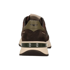 Baskets homme GUARDIANI Levante en cuir et daim GM62001