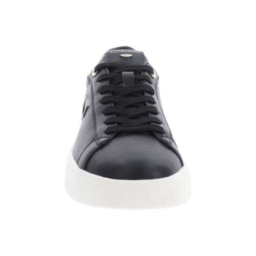Zapatillas para hombre GUARDIANI Aeris Top de piel negra GM62013A