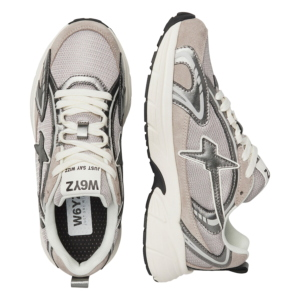 Baskets unisexes W6YZ Arrow Uni grises et étain 2020217 05