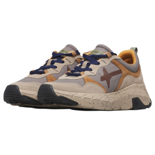 Baskets homme W6YZ Next 2.0-M beige et marron 2020151 04