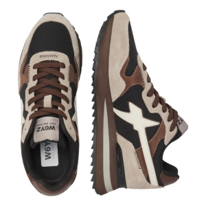 Baskets femme W6YZ YAK-W marron et milk 2016528 71
