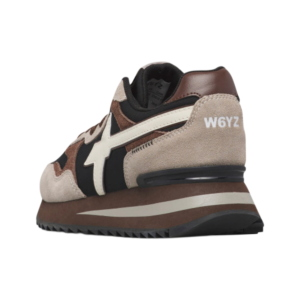 Baskets femme W6YZ YAK-W marron et milk 2016528 71