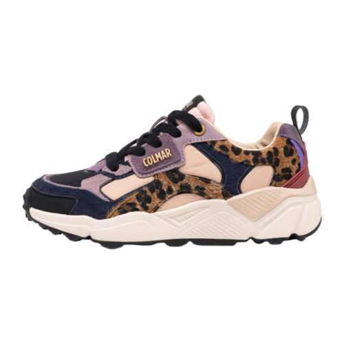 Scarpe sneakers COLMAR GARNER LEOPARD 131 NUDE-MULTICOLOR 