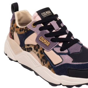 Scarpe sneakers COLMAR GARNER LEOPARD 131 NUDE-MULTICOLOR 