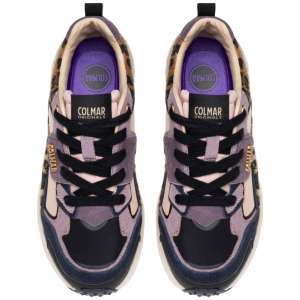 Scarpe sneakers COLMAR GARNER LEOPARD 131 NUDE-MULTICOLOR 
