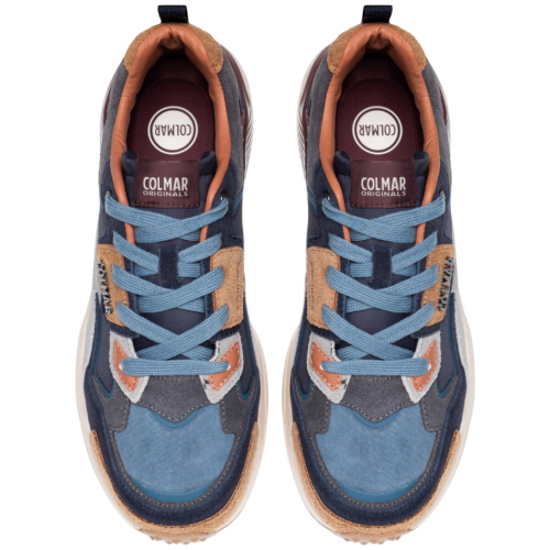 COLMAR Garner Blend 085 Herren-Sneaker Navy-Multicolor