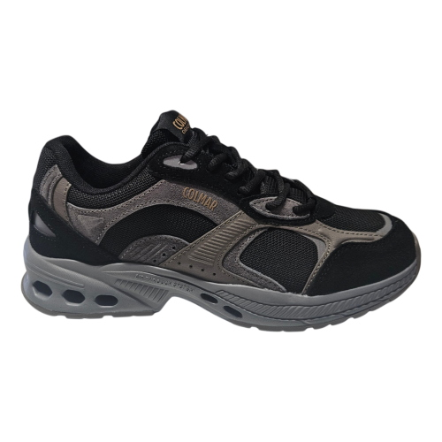 Zapatillas para hombre COLMAR Darren Shades 089 negro-gris oscuro-marrón oscuro