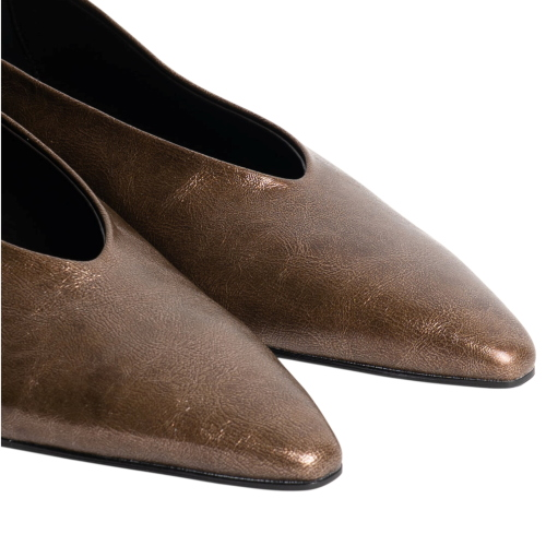 Ballerines femme Ovyè LF411A089IND bronze