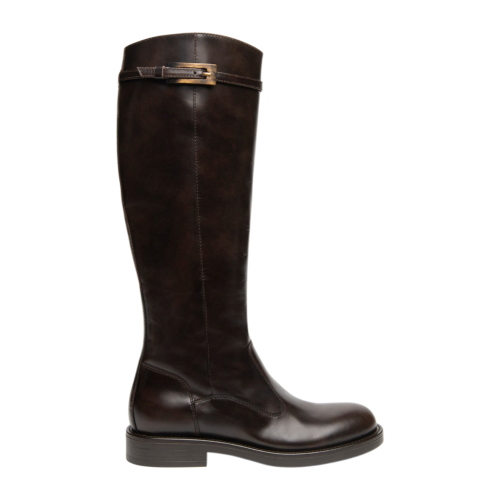 Stivali NeroGiardini da donna in pelle I617988D