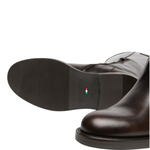 Stivali NeroGiardini da donna in pelle I617988D
