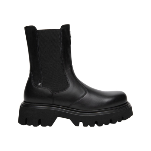Botines Chelsea de mujer NeroGiardini de piel I618060D